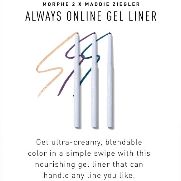 💛 Morphe 2 x Maddie Always Online Gel Eyeliner in Golden Hour - Picture 4 of 8